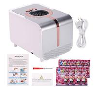 Bolla automatica - Produttore di bolle a LED, Macchina per bolle ricaricabile | Giocattolo a bolle ad alta velocità con soluzione di 12 confezioni, divertente generatore di bolle per feste per, j