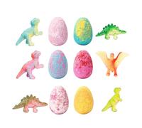 Bolla da Bagno | 6 Pezzi Detergente Corporeo Schiumogeno Rilassante con Dinosauro Giocattolo | Palla Effervescente da Bagno,per Compleanno Festa Famiglia Bambini Ragazze Ragazzi