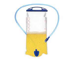 Bolla d'acqua | 2 l per serbatoio a prova di perdite, portatile, per l'idratazione della bocca, per le escursioni del bagno, per campeggio, arrampicata