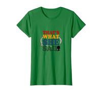 Bolla di discorso con Citazione Divertente in Lingua Inglese Maglietta, Donna, Verde Mela, S