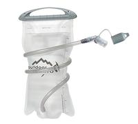 Bolla idratante - 2 litri - Serbatoio 'acqua | Sacchetto per bolle d'acqua traslucido con grande apertura | Kit di idratazione per l'esecuzione di escursioni | Acqua senza BPA