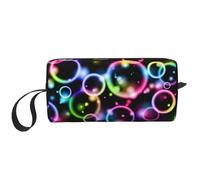 Bolle arcobaleno, Borsa per il trucco Borsa per cosmetici Borsa da toilette da viaggio portatile Borsa per trucco Organizer