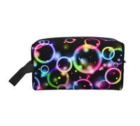 Bolle arcobaleno, Borsa per il trucco Borsa per cosmetici Borsa da viaggio portatile da viaggio Borsa per trucco Organizer