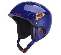 bollé B-Kid, Casco Bambino, Shiny Blue Rocket, 53-58CM