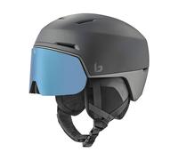Bollé - Casco da sci con visiera integrata - X-Fusion Pure Mineral Black Matte - Taglia 59-62 cm - Grigio
