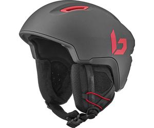 Bollè Casco Fyft Youth Titanium Red Matte da Bambino 52-55 cm Nero