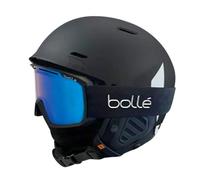 Bollé - Combo Mute Maddox | Casco da sci + occhiali da sci | Calotta robusta in ABS con regolazione Click-to-Fit, ventilazione ottimizzata | Protezione UV 100%, antiappannamento e antigraffio,