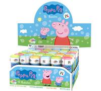 36 BOLLE DI SAPONE PEPPA PIG scatola