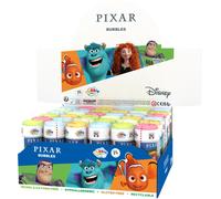 36 BOLLE DI SAPONE DISNEY PIXAR ASSORTITE flaconi da 60 ml
