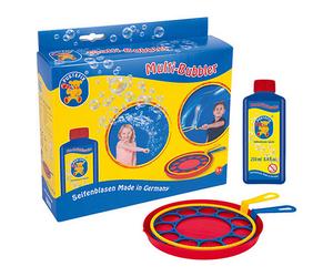 BOLLE DI SAPONE PUSTEFIX PUSTEFIX 869580 - Gioco da esterno, 1 giocatore, plastica multicolore, 5 anni e oltre, 270x220x65 mm