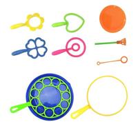 Bolle di Sapone Set, Bacchetta Per Bolle Sapone Giganti, Bolle Set per Bambini, All’Aperto per Fare Bolle, Bacchette per Bolle in plastica Colorata Perfetto per Compleanno dei Bambini, Feste,Matrimoni