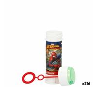 Bolle di Sapone Spider-Man 60 ml 3,8 x 11,5 x 3,8 cm [216 Unità]