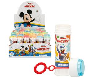 Bolle di Sapone Topolino Confezione da 36 Pezzi Disney Mickey Mouse Dulcop Made