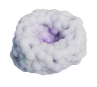 Bolle di Senso a Rimbalzo Lento, Palla Morbida Riempita di Sabbia Modellabile e Croccante per Adulti e Bambini, Portatile per Alleviare lo Stress sulla Scrivania, Ideale per Ansia e Concentrazione