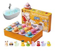 Bolle Effervescenti per Bambini,12 Pezzi con Paperelle Gioiose e Delicate | Schiume da Doccia per Bambini Giochi Divertenti | per e Bambine Casa Bagno Vasche Piscina Compleanni Regali