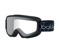 Bollé - FREEZE & PLUS Matte Black Ski Goggles Visión óptima, protección antiniebla y antiarañazos, doble pantalla, marco ventilado