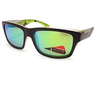 Bolle Jude Sole Opaco Nero Sopra Argyle Verde/Smeraldo Lenti a Specchio 11990