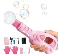 Bolle Machine: 23 Cm Bolle Produttore, Giocattolo Elettrico ABS, Soffiatore Automatico Di Musica Leggera Ricaricabile Che Crea Effetti Magici Per Bambini, Famiglie, Feste, Spettacoli In Esce