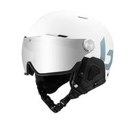 Bolle MIGHT VISOR | Casco da sci con visiera integrata | Guscio protettivo in ABS ad alta resistenza | Ventilazione ottimale | Imbottiture per le orecchie rimovibili