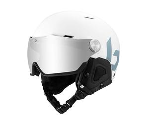 Bolle MIGHT VISOR | Casco da sci con visiera integrata | Guscio protettivo in ABS ad alta resistenza | Ventilazione ottimale | Imbottiture per le orecchie rimovibili