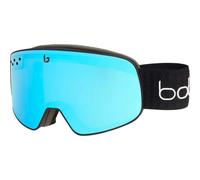 Bollé Nevada Black Corp Opaco Luce Vermillon Blue Occhiali da Sci/Snowboard