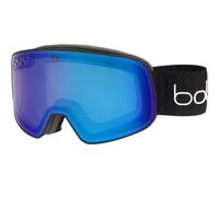 Maschera da sci BOLLE NEVADA (Black Cross Matte - Phantom+ Blue Photochromic Cat 1 to 3) TU