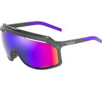 Bolle chronoshield bicycle sunglasses (titanium matte volt+ ultraviolet cat 3)