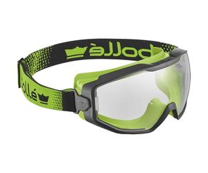 BOLLE Ocular en PC trasparente antirayaduras y antivaho PLATINUM Lite - Montura en PC/TPR nero/verde estanca per chi cerca qualità e praticità, per uso pratico e risultati affidabili