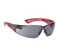 OCCHIALI DA SOLE UOMO DONNA BOLLE' RUSH + LENTI NERE LAVORO MOTO SPORT RUNNING
