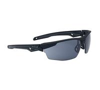 Bollé Safety TRYON BSSI - Lente PC fumo - Trattamento PLATINUM, antigraffio e anti-appannamento - Montatura PC/TPR nero in gomma morbida