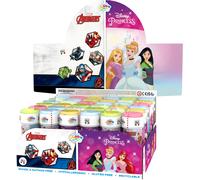 BOLLE SAPONE AVENGERS e PRINCESS Party Box Display 36 Flaconi 60ml Dulcop