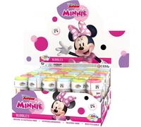 BOLLE SAPONE MINNIE DISNEY Party Box Display 36 Flaconi 60ml Originali Dulcop