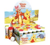 BOLLE SAPONE WINNIE THE POOH Party Box Display 36 Flaconi 60ml Originali Dulcop