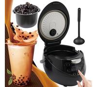 Bolle Tea Maker - 6L/8L pentola automatica con controllo Smart Touch, manico anti-scottatura, pentola antiaderente 900W/1350W per perle di tapioca, tè al latte e dessert