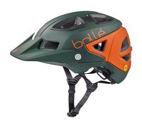 bollé Trackdown MIPS, Casco Unisex-Adulto, Verde Arancione, L