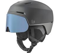 Bollé - Casco da sci con visiera integrata - X-Fusion Pure Mineral Black Matte - Taglia 59-62 cm - Grigio