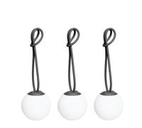 Bolleke Mini Lampada Portatile Set da 3 Antracite