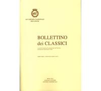Bollettino dei Classici. Terza serie. 34. 2013