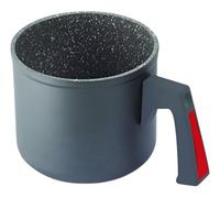 Bollilatte Alluminio antiaderente (1Lt) VIVÀ Grigio e Rosso 2260