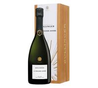 Bollinger La Grande Année Champagne AOC Brut 2018 0,75 ℓ, Cassetta di legno