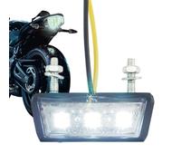 Bollisate Luci LED per Moto - Indicatori Di Direzione e Luce Freno per Motociclo | Accessori Antivibranti per Motocicli, Lampada Posteriore ad Alta Luminosità per Sicurezza in Viaggio