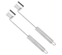 Bollisate Sbucciatore Pannocchie Di Mais - 2 Pezzi Acciaio Inossidabile Taglierino Ergonomico Rimuovitore - Estrattore Di Mais Dalla Pannocchia,Per Insalate Dolci Verdure Cucina Casa Preparazione BBQ