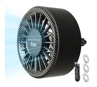 Bollisate Ventilatori Auto | Ventilatore A Clip Rinfrescante Per Auto - Decorazione Profumata Con Luci Colorate E Dispositivo Rinfrescante Per Furgoni Camion Pickup E