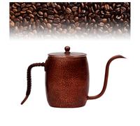 Bollitore a collo di cigno in rame, caffettiera, bollitore da versare sopra il bollitore for il tè, for piani cottura come piani cottura a induzione, fornelli a gas