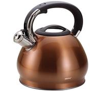 Bollitore a fischio 3.4 l in acciaio INOX rame/piano cottura a induzione
