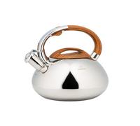 Bollitore a fischio a induzione in acciaio inox (argento/marrone)