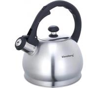 Bollitore a fischio, caraffa per acqua, teiera, bollitore, in acciaio inox, 1,8 l