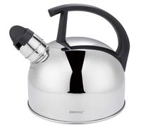 Bollitore a fischio Kinghoff Kh-1896 in argento, 1,5 l