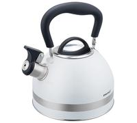 Bollitore a gas in acciaio inox da 1,8 litri, piccolo, a induzione, bianco, KING