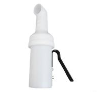 Bollitore a sabbia da golf con supporto per riempire la sabbia senza sforzo durante il gioco (bianco)